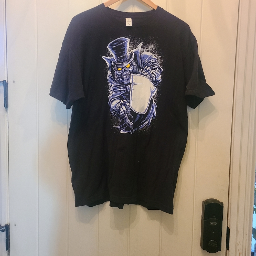 XL Tee Villian - Hatbox Ghost - Black